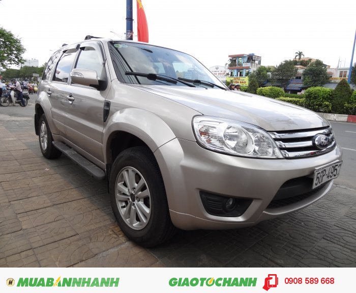 Bán Ford Escape 2.3 XLS số tự động đời 2010, màu ghi vàng