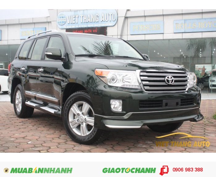 Toyota Land Cruiser GX-R V8 4.5D-4D máy dầu, Màu xanh bồ đội , sản xuất 2015