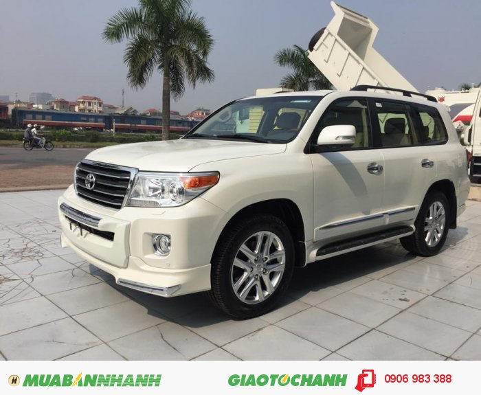 Toyota Land Cruiser GX-R 4.5L, Màu trắng ngọc trai sản xuất 2015