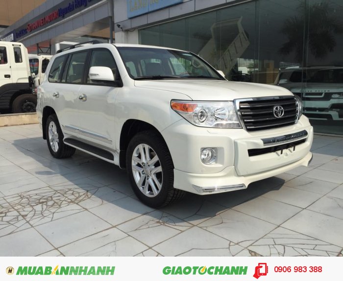 Toyota Land Cruiser GX-R 4.5L, Màu trắng ngọc trai sản xuất 2015