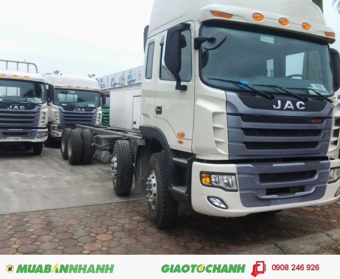 Bán xe tải Jac 18 tấn 4 chân nhập khẩu máy 310HP-340HP có xe ngay