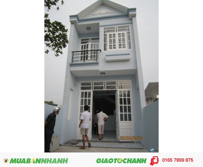 Nhà phố 3 tầng mới xây – Nguyễn Hữu Thọ - 785 triệu.