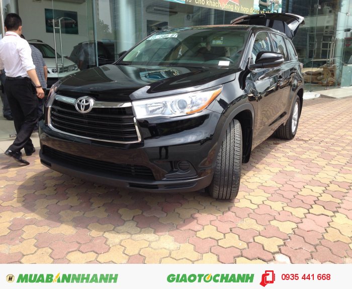 Bán Toyota Highlander 2.7Le Màu Đen Nhập Mỹ mới 100% giao xe ngay