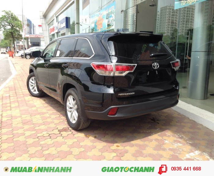 Bán Toyota Highlander 2.7Le Màu Đen Nhập Mỹ mới 100% giao xe ngay