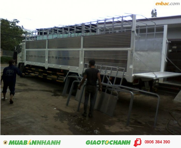 Đại lý xe tải Hino FG 9.4 tấn,Giá bán xe Hino 9T4 thùng bạt, kín