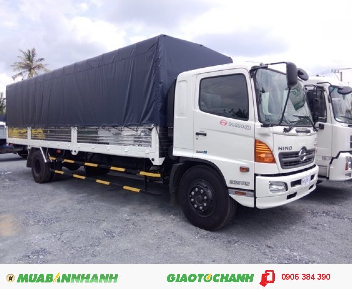 Đại lý xe tải Hino FG 9.4 tấn,Giá bán xe Hino 9T4 thùng bạt, kín