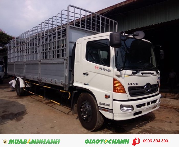 Đại lý xe tải Hino FG 9.4 tấn,Giá bán xe Hino 9T4 thùng bạt, kín