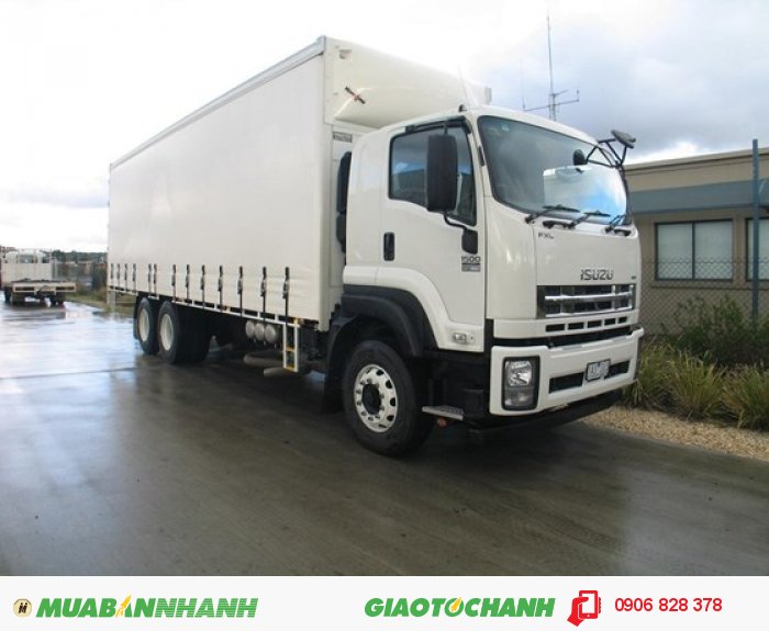 Xe Tải Isuzu 16 Tấn 3 Chân Thùng Kín , Mui Bạt Giao Xe Toàn Quốc
