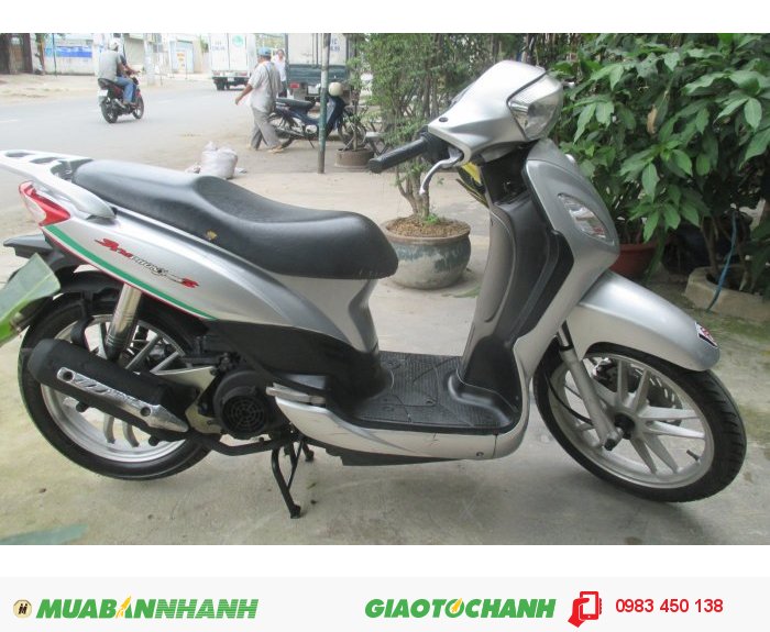 Xe SYM Phony 125cc xe nhập màu bac bstp