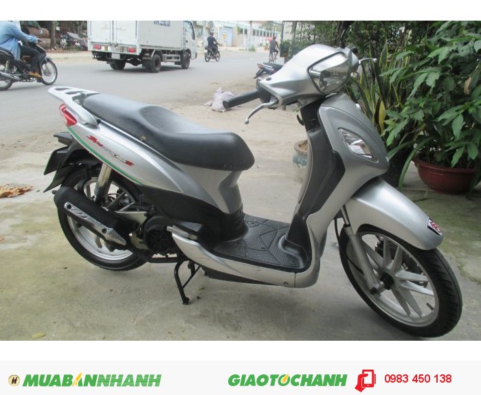 Xe SYM Phony 125cc xe nhập màu bac bstp