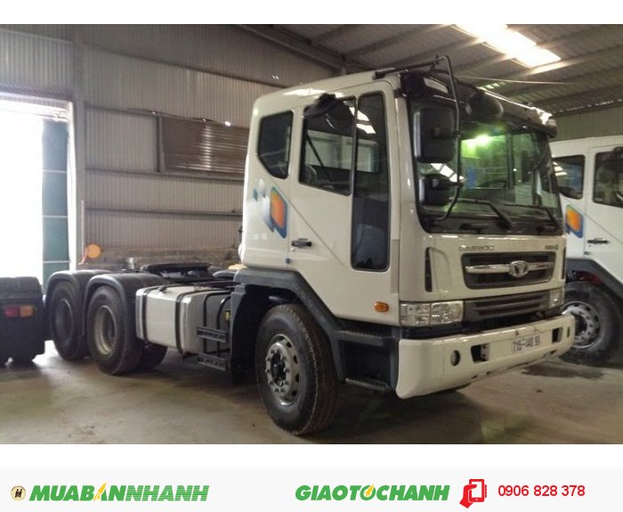 Đại Lý Đầu kéo Daewoo 2 cầu 340Ps-420Ps Giao Xe Các Tỉnh