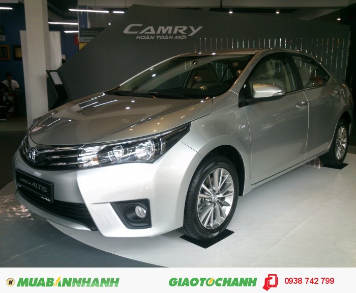 Xe Toyota Corolla Altis 1.8V, Số Tự Động, Mới 100% Màu Bạc