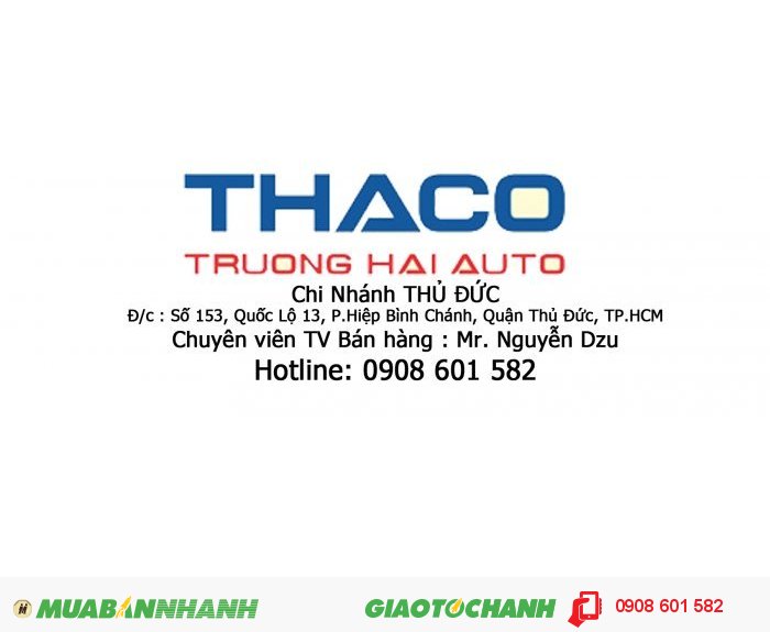 Xe tải KIA 2.3 tấn, 2.4 tấn (2015) - Trường Hải Ô tô