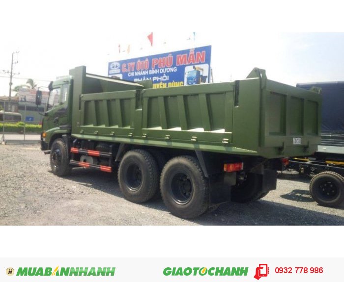 Bán Xe Tải Trả Góp Ben Trường Giang 14 Tấn 3 Chân Lắp Ráp Đời 2015 Giá Tốt