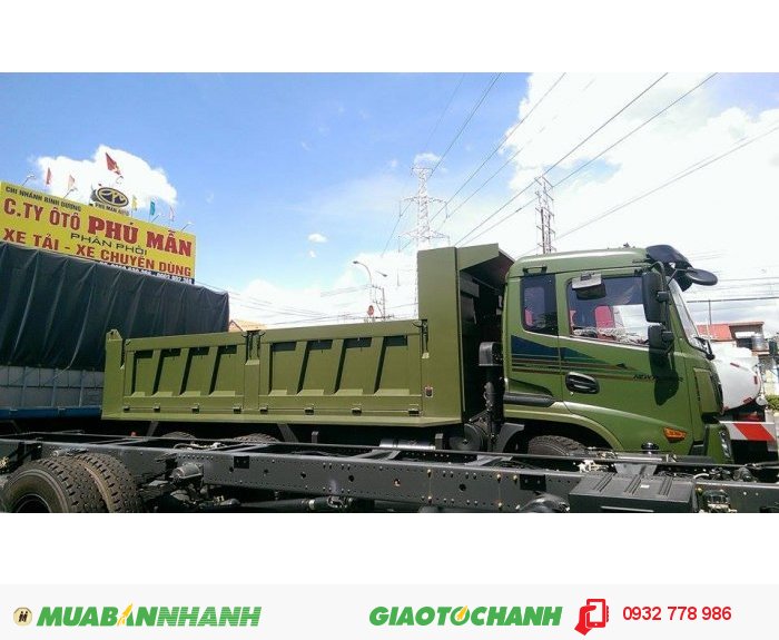 Bán Xe Tải Trả Góp Ben Trường Giang 14 Tấn 3 Chân Lắp Ráp Đời 2015 Giá Tốt