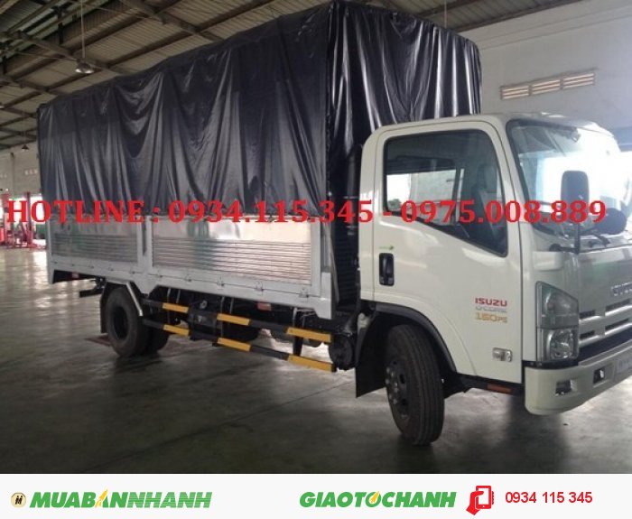 Đại lý xe tải Isuzu 5.5 tấn nhập khẩu, Giá bán xe Isuzu 5 tấn 5, Xe tải Isuzu 5T5, Isuzu 5.5 tan