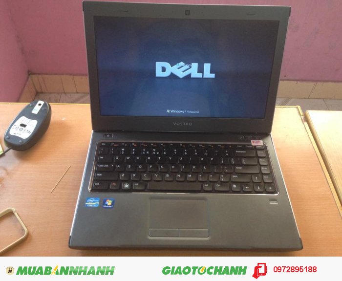 Bán Laptop Dell vostro 3460 chíp i5-3210M/ ram 4g/ 500g/ VGA rời+phím led