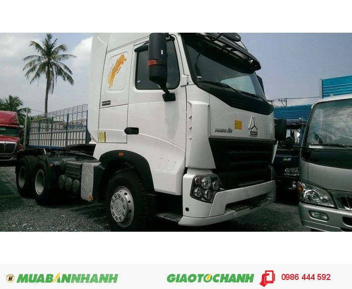 Xe đầu kéo HOWO A7 L420C đầu cao, cabin đôi đời 2015