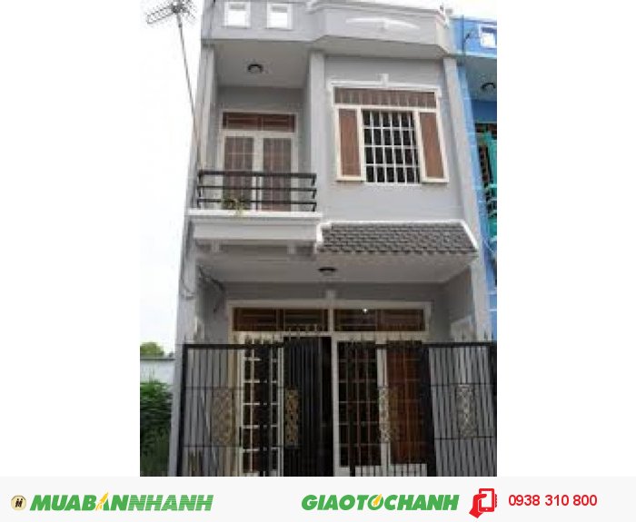 Bán nhà mới Tô Hiến Thành, P.15, Q.10, Dt 6.5x5m, hướng Đông Bắc, giá 1.75 tỷ/TL.