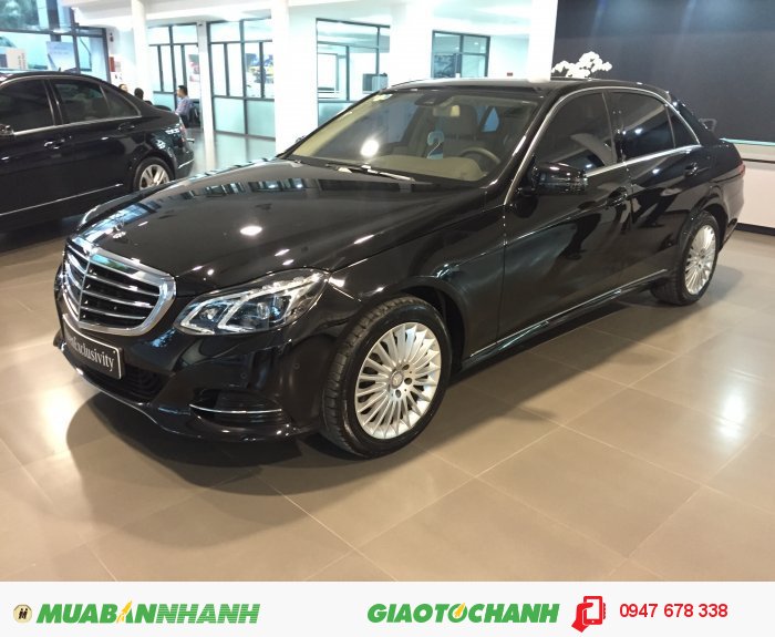 Bán xe Mercedes Benz E200 màu Đen sx2015