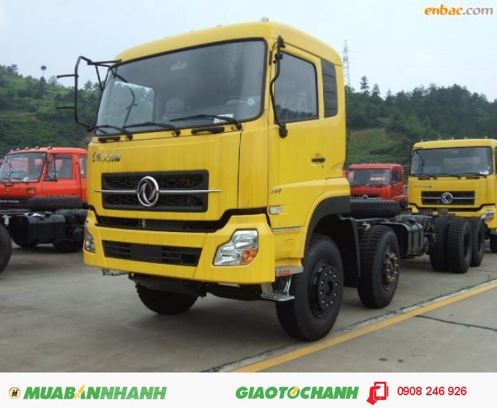 Bán oto xe tải 4 chân (4 giò) 18 tấn L315 dongfeng nhập khẩu