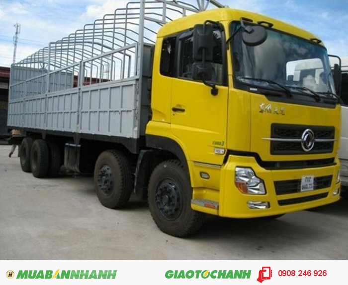 Bán oto xe tải 4 chân (4 giò) 18 tấn L315 dongfeng nhập khẩu