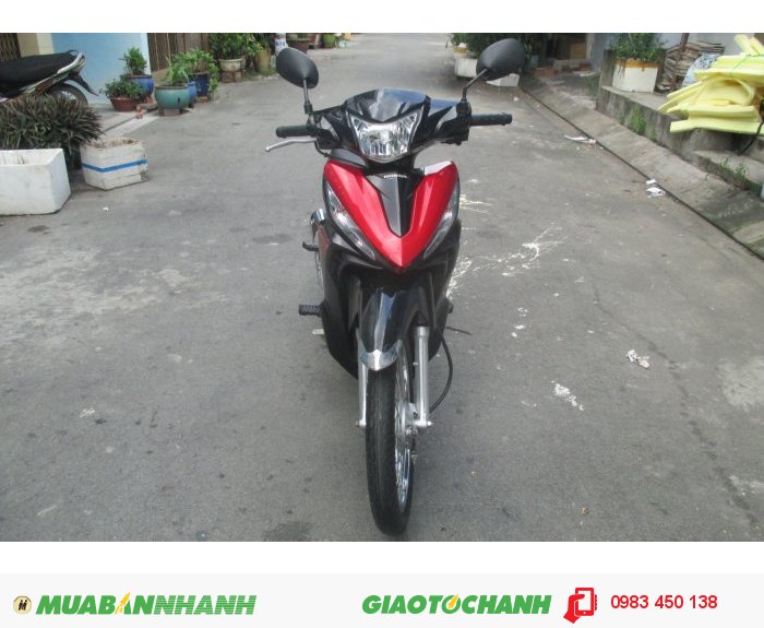 Wave RSX110cc đời mới nhất, mầu đỏ đen FI ngay chủ