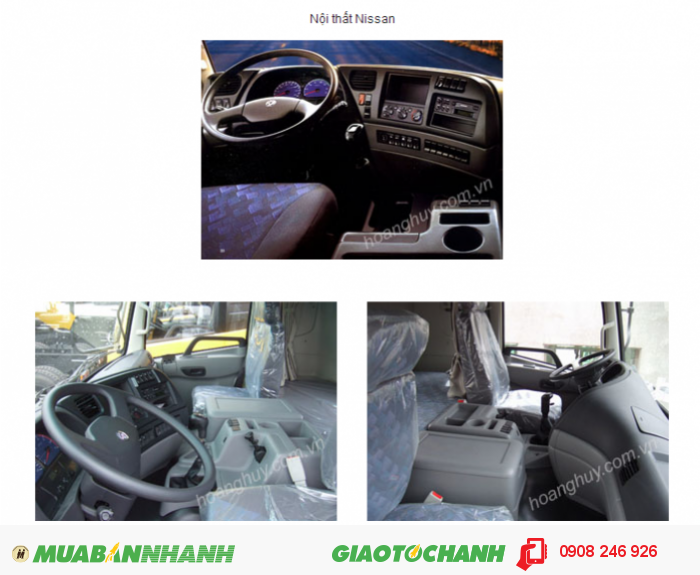 Bán xe tải Dongfeng 8.7 tấn 8T7 B170 Hoàng Huy nhập khẩu