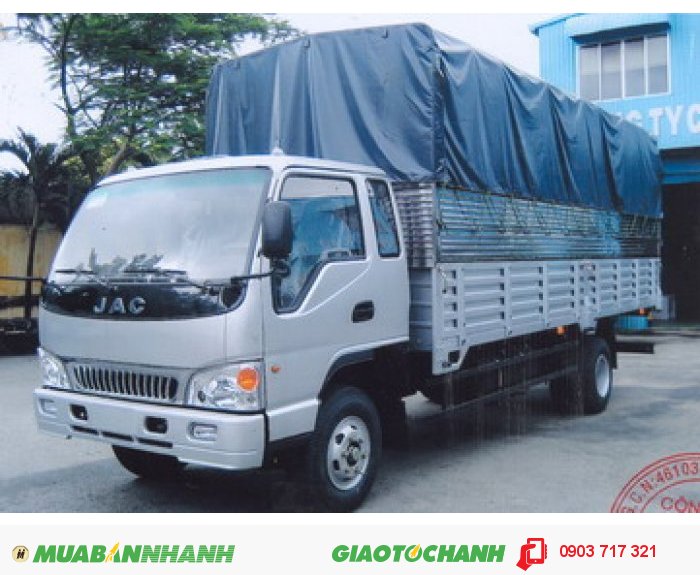 Xe tải Jac 7t25 giá cạnh tranh. Gía bán trả góp xe tải 7T25/ 7250Kg/ HFC 1183K