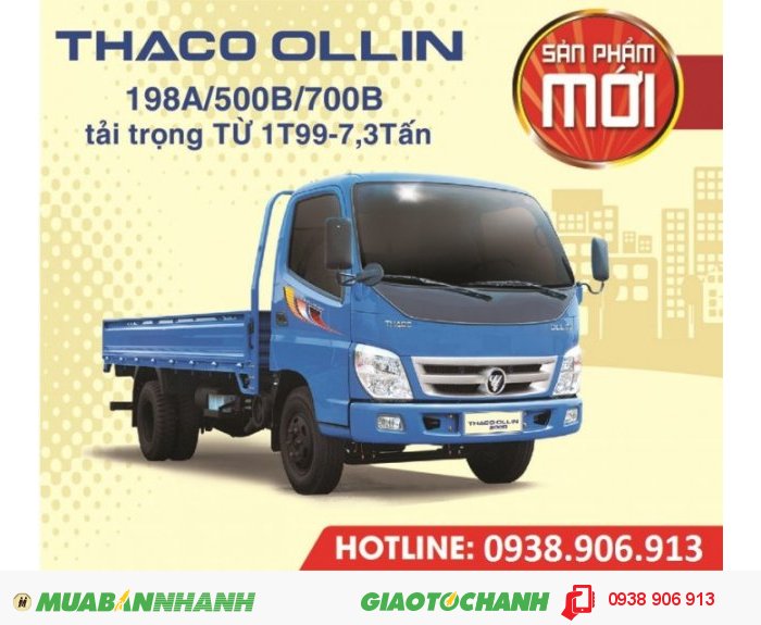 xe tải ollin 5 tấn, 7 tấn, 8 tấn