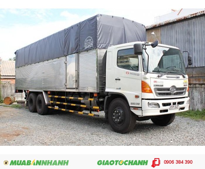Bán Xe Hino 15T 3 Chân Thùng 7.8M,9.3M Hàng Nhập,hỗ Trợ Thuế Trước Bạ