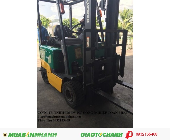 Bán xe nâng hàng các loại