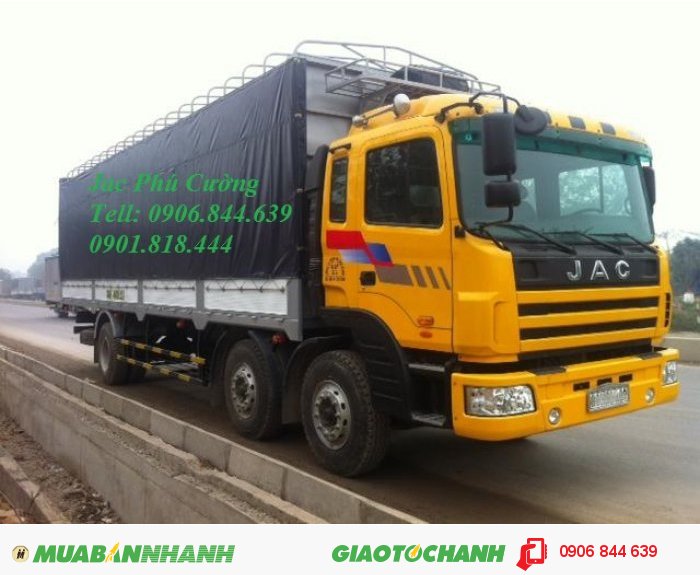 Bán xe tải nặng Jac 260Hp HFC1253K1R1 12.5T (12.5 tấn)
