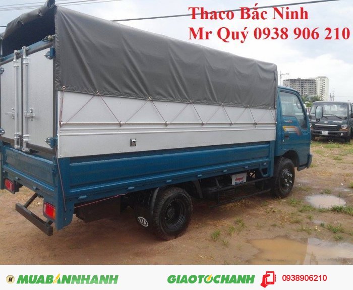 Bán xe tải Thaco K165S (K3000) tải trọng 2,4 tấn