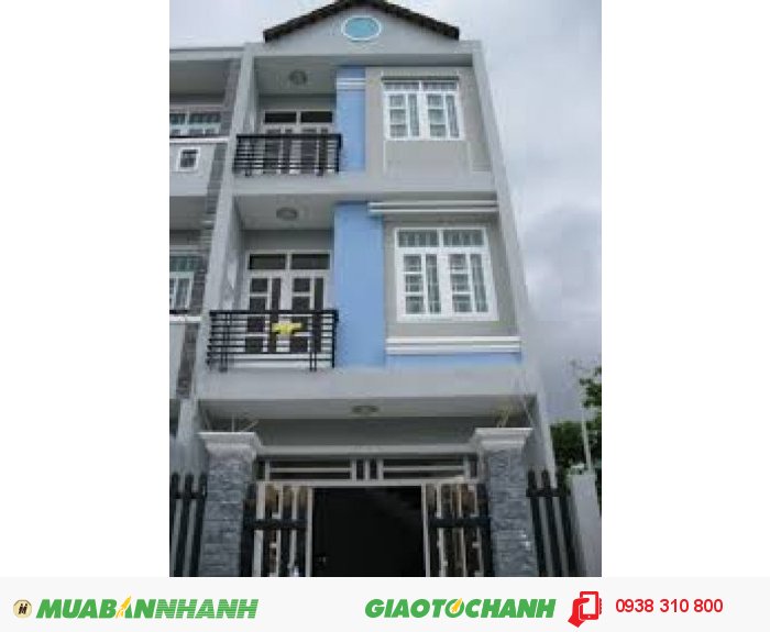 Bán nhà 2 lầu Hoàng Hoa Thám, P.7, Q.Bình Thạnh, Dt 3x14.5m, hướng Tây, giá 2.5 tỷ/TL