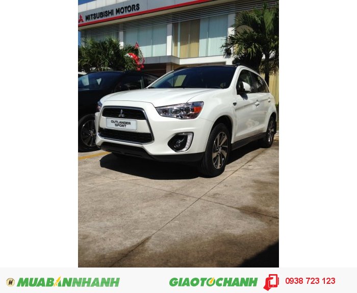 Outlander Sport CVT 2016, dòng xe 5 chổ gầm cao, nhập từ Nhật kiểu dáng thể thao