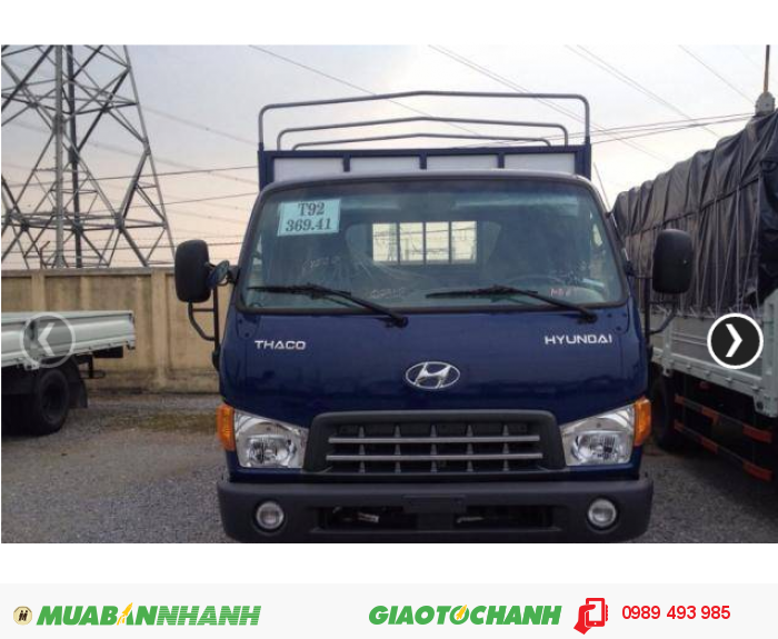 Xe Hd 450 (3,65 Tấn) Thaco Trường Hải