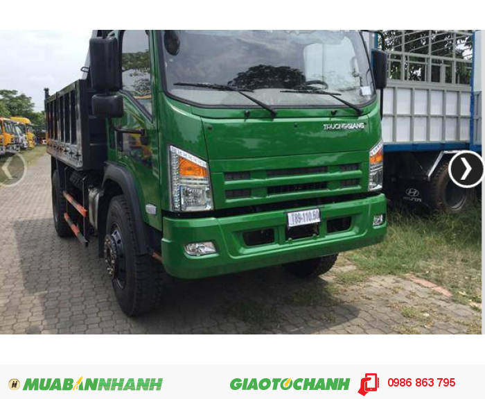 Xe Ben Trường Giang 9,2 Tấn