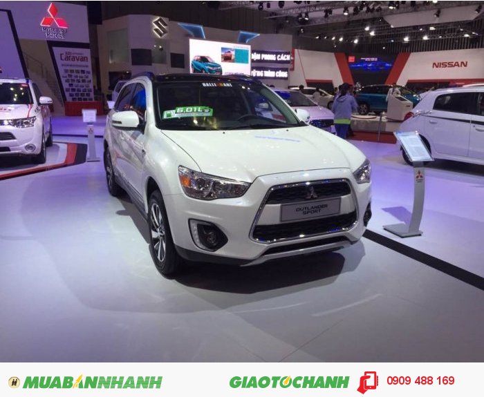 Outlander Sport 2015 nâng cấp DVD và trang bị bộ phụ kiện trị giá 60 triệu đồng