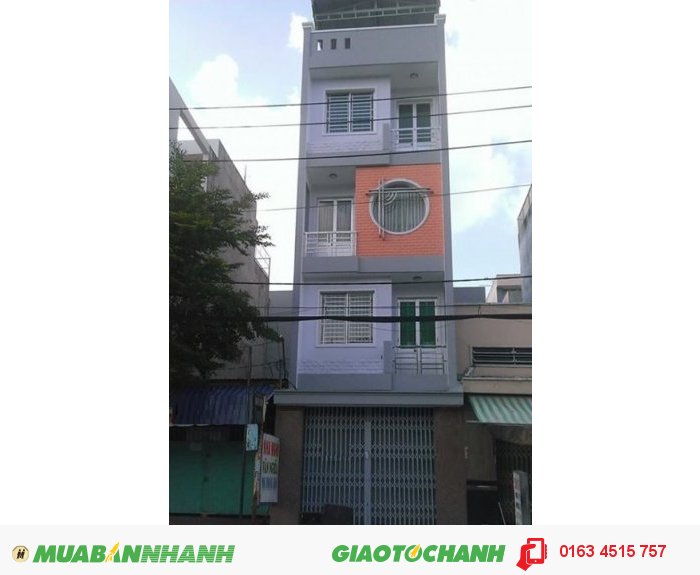 Cho thuê gấp nhà MT Trần Quang Khải, Đa Kao, Q.1, DT: 3,6 x 20m