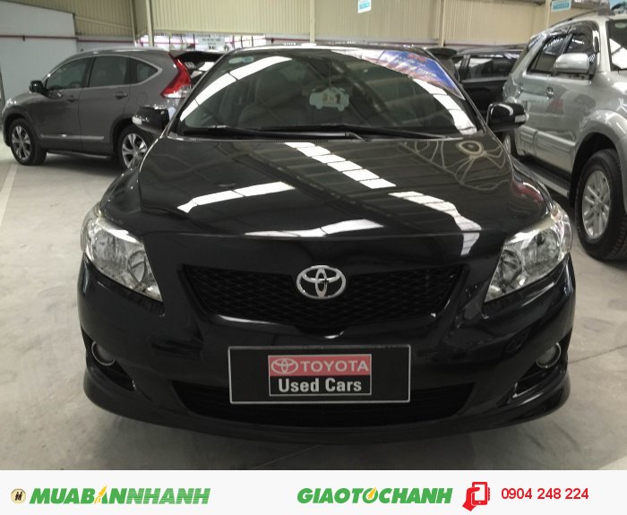 Altis 2.0 V, 2010, Màu Đen, Xe Chính Hãng Toyota.