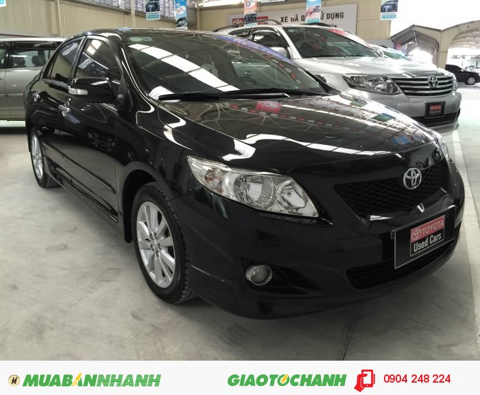Altis 2.0 V, 2010, Màu Đen, Xe Chính Hãng Toyota.