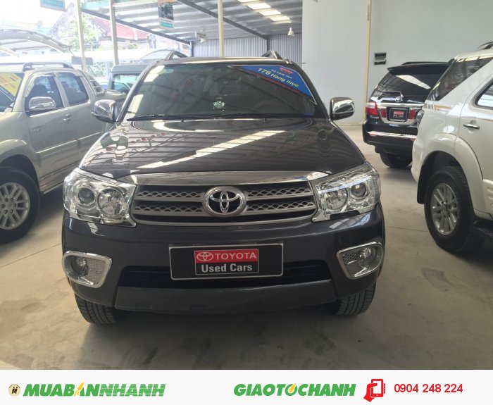 Fortuner V, 2010, Màu Xám, Xe Chất Lượng.
