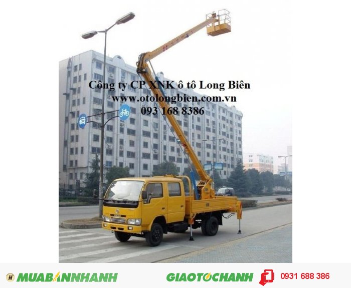 Xe thang nâng người lên cao, xe sửa chữa điện từ 12-14m, 18-20m, 25-30m tại Hà Nội 2015, 2016