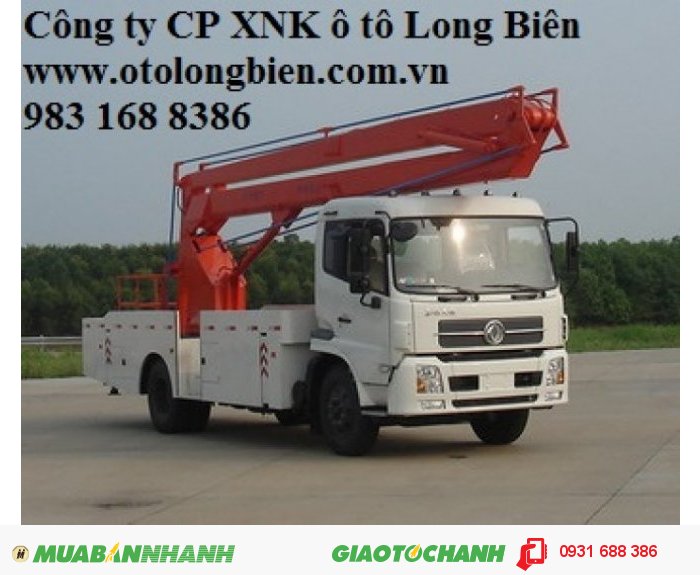 Xe thang nâng người lên cao, xe sửa chữa điện từ 12-14m, 18-20m, 25-30m tại Hà Nội 2015, 2016