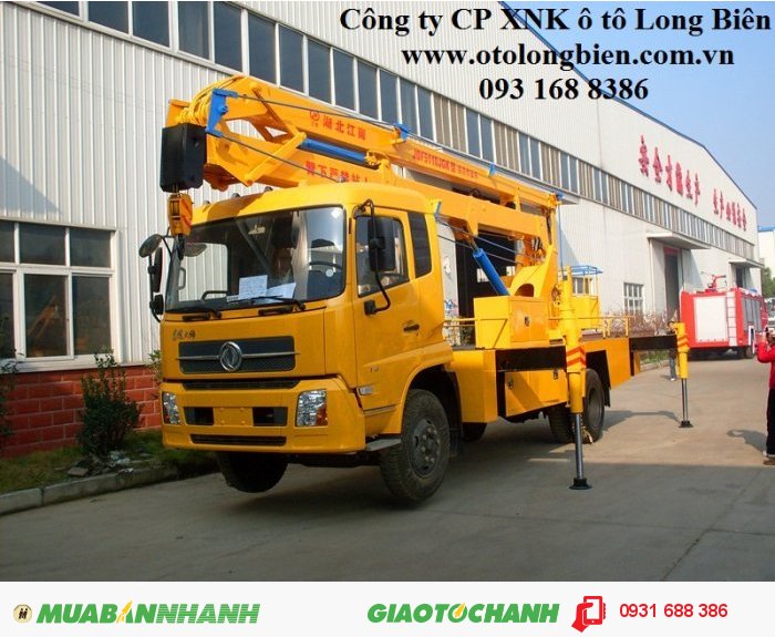 Xe thang nâng người lên cao, xe sửa chữa điện từ 12-14m, 18-20m, 25-30m tại Hà Nội 2015, 2016