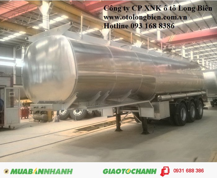 Xe bồn chở dầu ăn, chở mật, chở sữa 6-11m3, 16-21m3 tại Long Biên, Hà Nội 2015