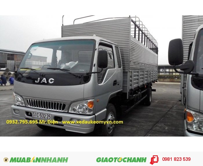 Đại Lý Xe Tải JAC 6,4 Tấn ,Bán xe Tải JAC 6.4 Tấn, JAC 6 tấn 4 , Xe Tải JAC  6T4 , JAC 6t4.