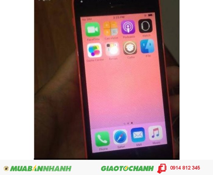 Iphone 5C Lock Màu Hồng