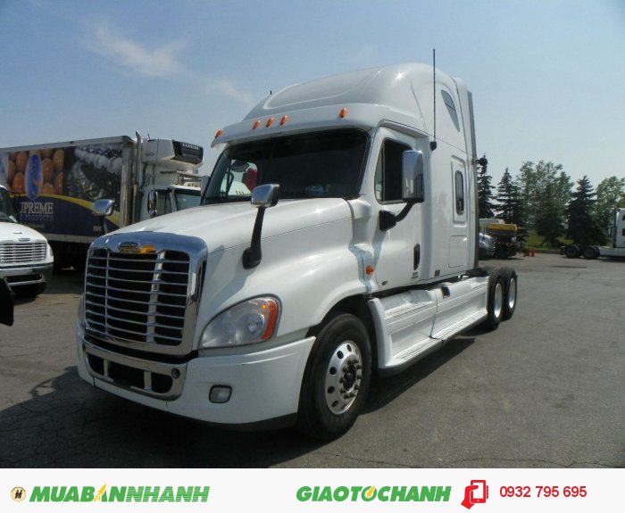 Đại Lý Xe Đầu Kéo Mỹ, xe Freightliner Máy Detroit Dd15, xe đầu kéo Freightliner 2 giường cascadia,